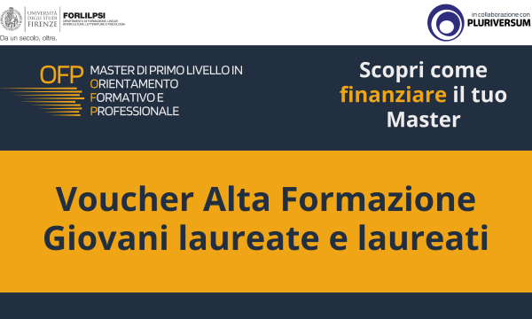 Voucher Alta Formazione &mdash; Giovani laureate e laureati (Giovanis&igrave; &ndash; Regione Toscana).