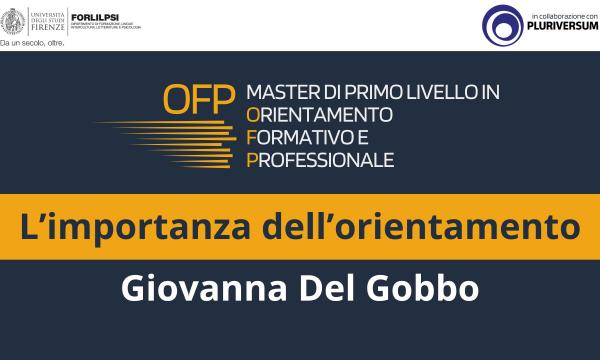 L'importanza dell' orientamento,Giovanna Del Gobbo.